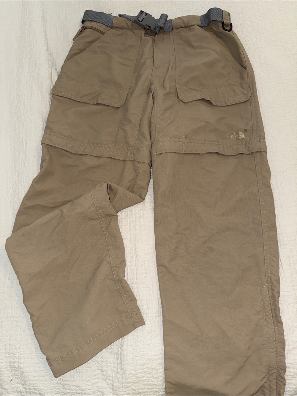 The North Face Men's Khaki Convertible Cargo Pants
